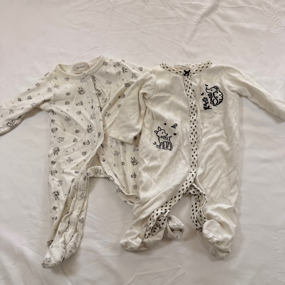 Kyle & Deena Baby Neutral Sleep N' Play Bundle - Set of 2 - 3-6 Months
